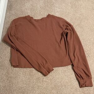 Forever 21 Brown Crop Top